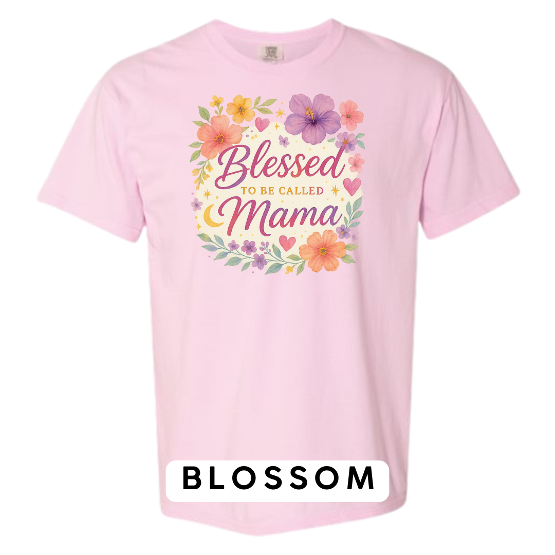 Blessed to Be Called Mama Graphic T-Shirt