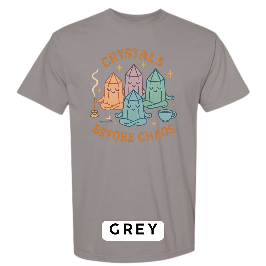 Crystals Before Chaos Graphic T-Shirt