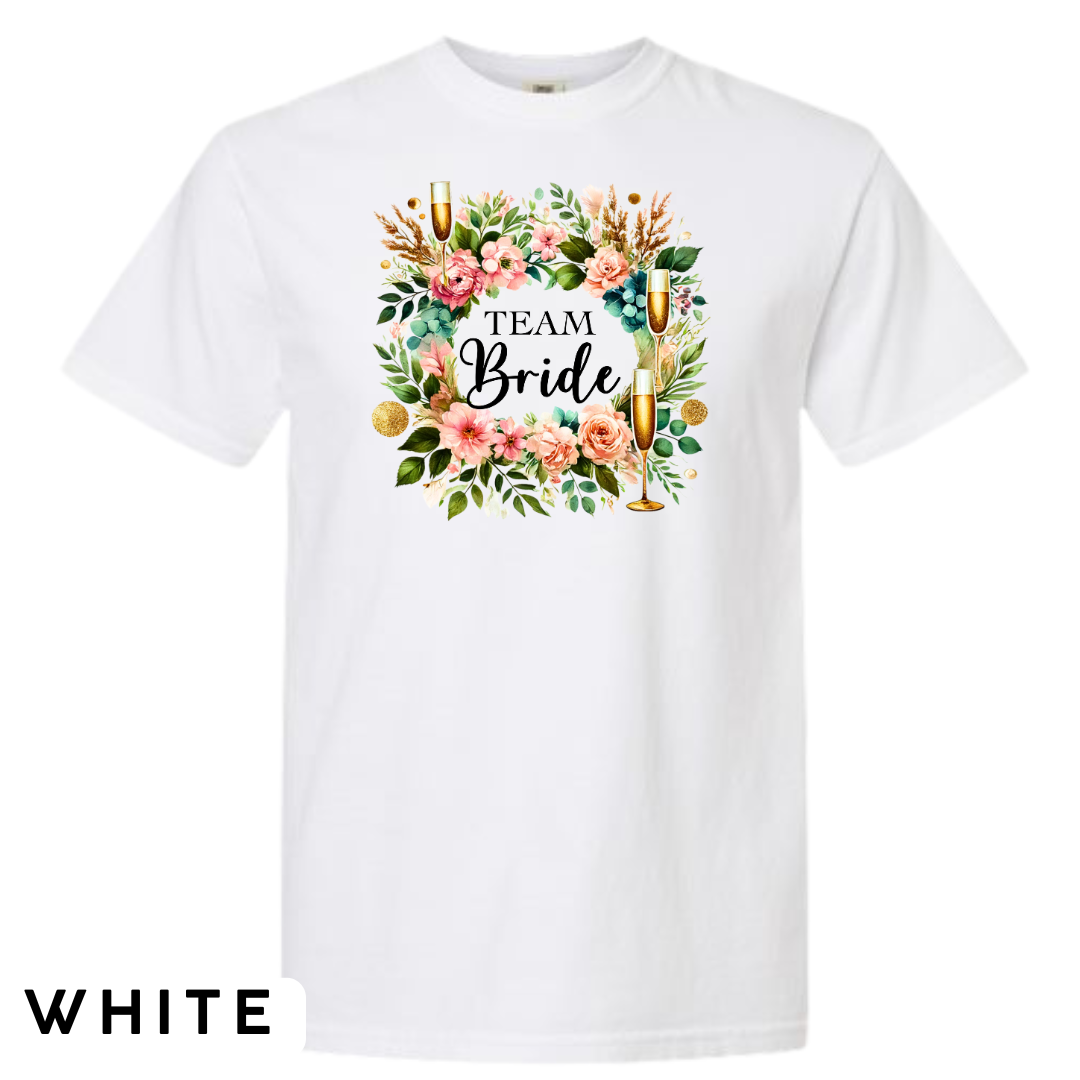 Team Bride Wedding Party T-Shirt