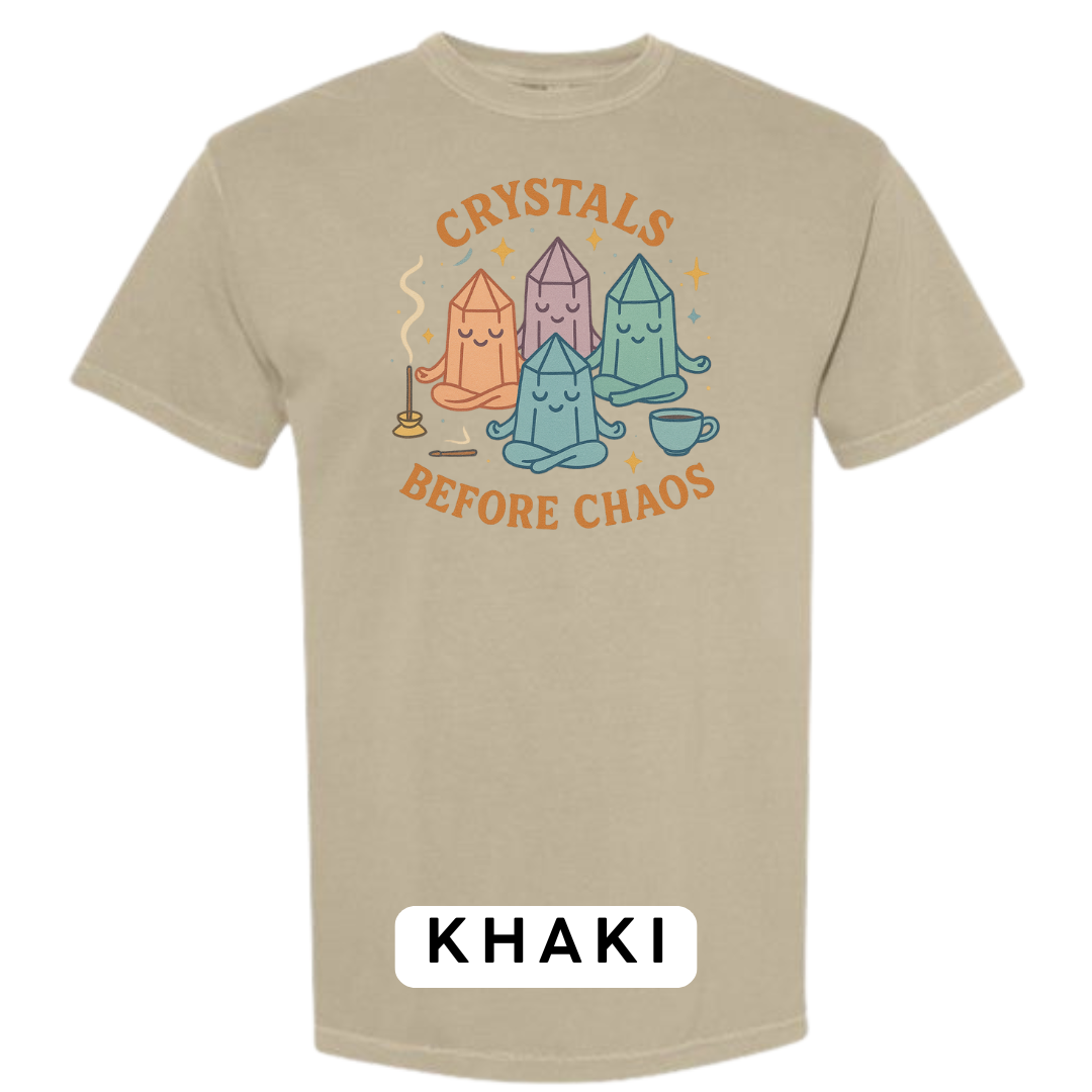 Crystals Before Chaos Graphic T-Shirt