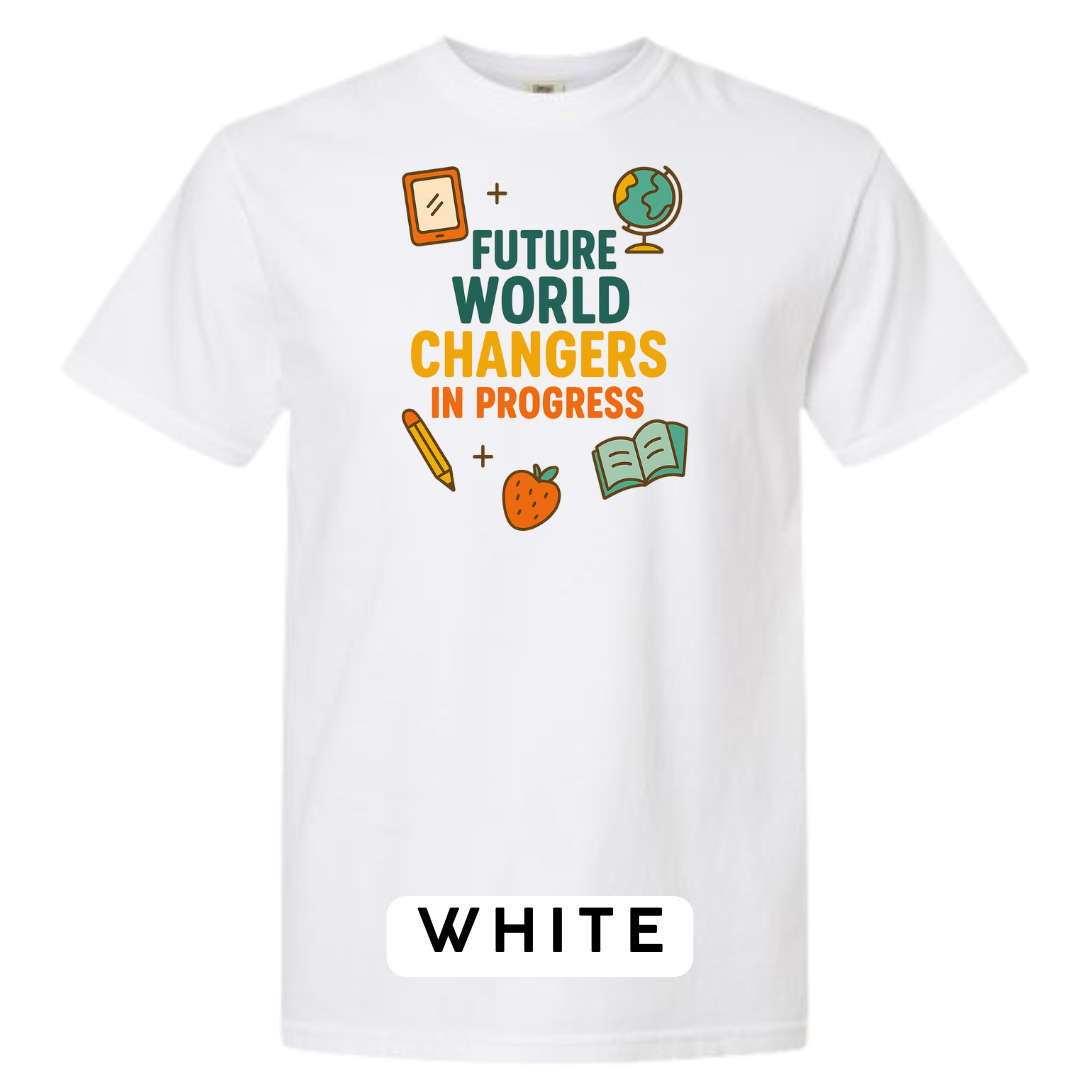 Future World Changers in Progress Graphic T-Shirt