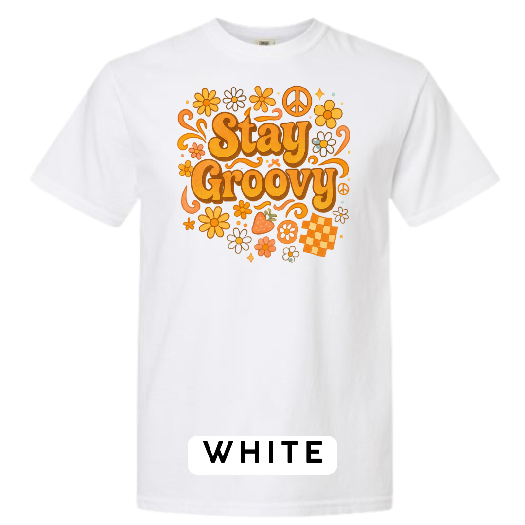 Stay Groovy Graphic T-Shirt