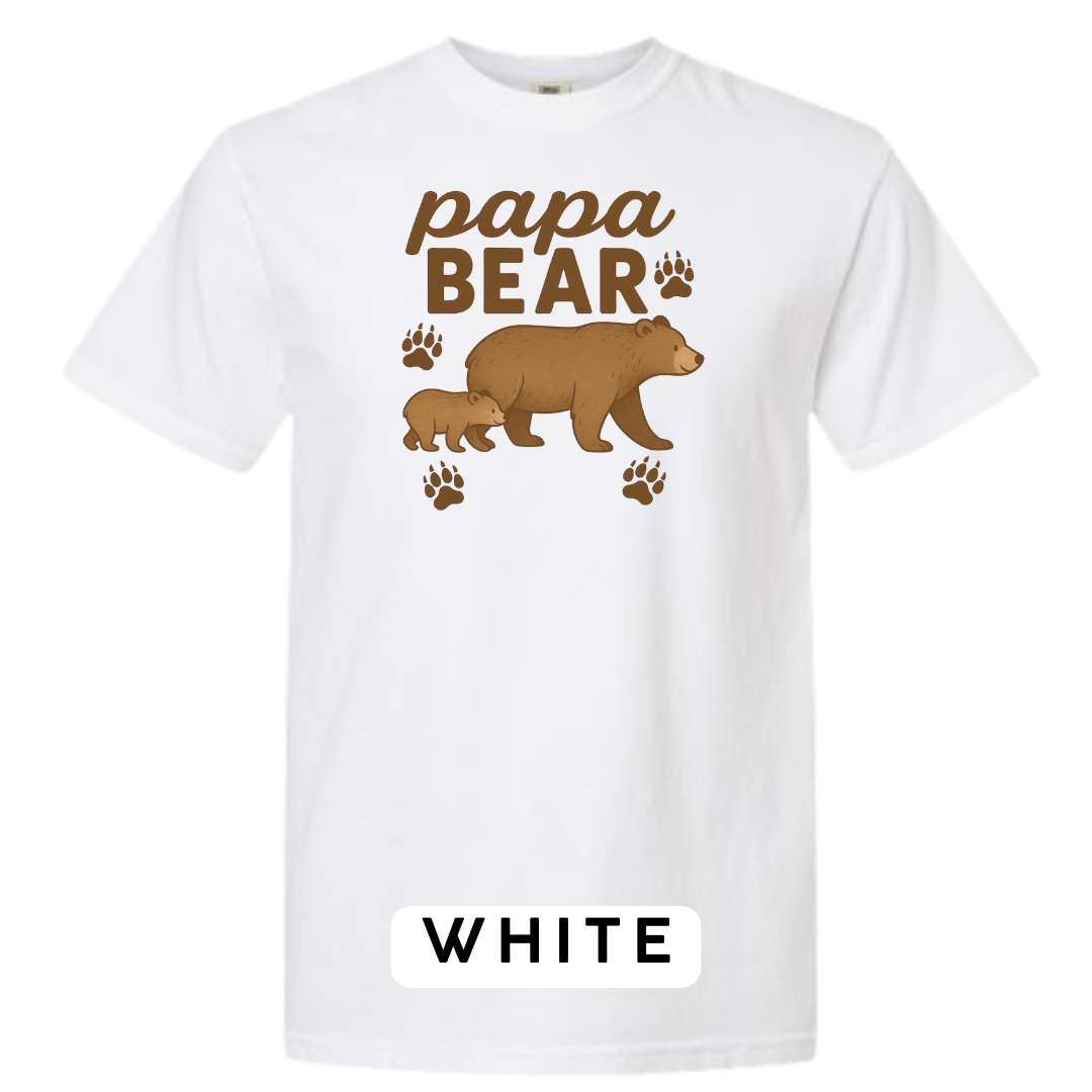 Papa Bear Graphic T-Shirt