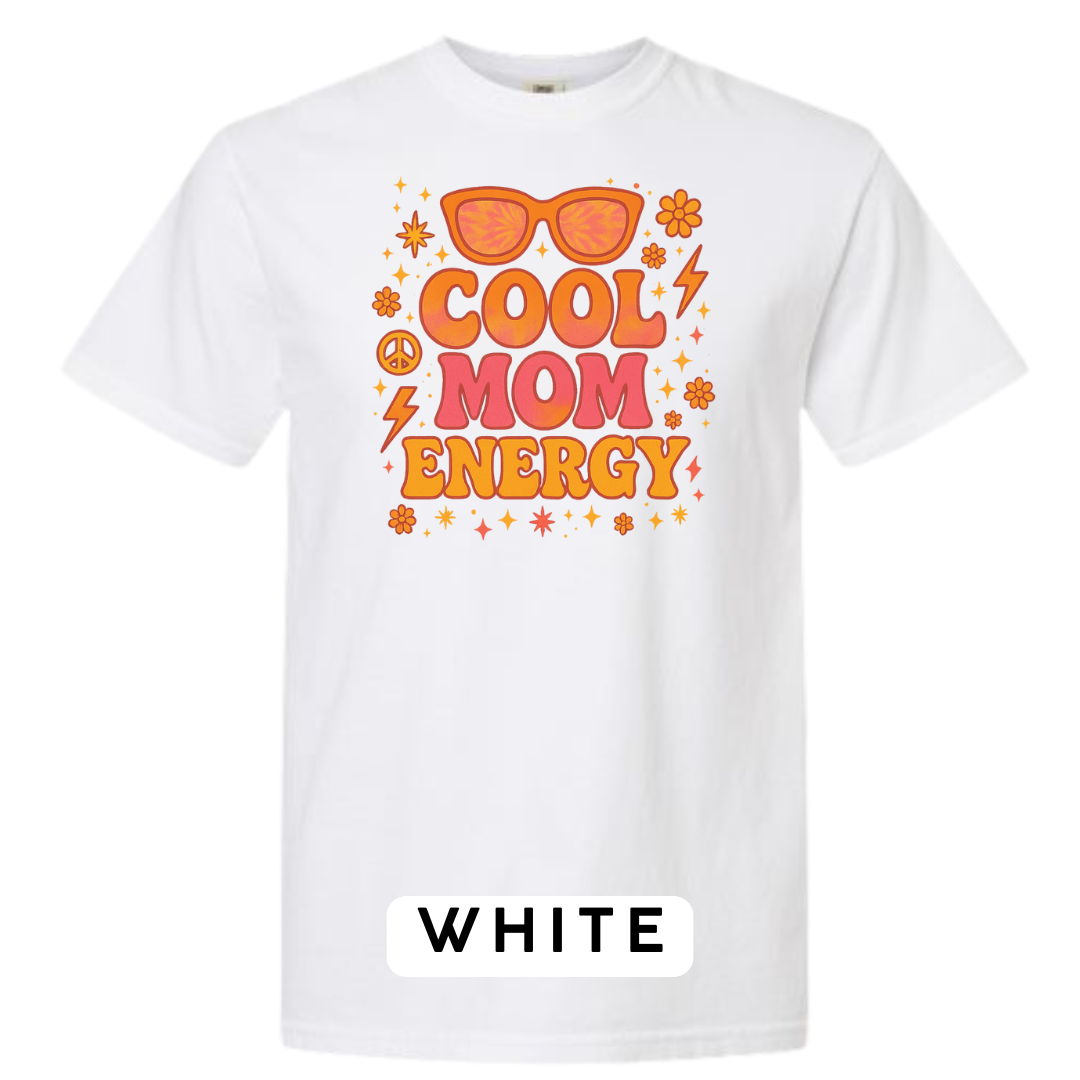 Cool Mom Energy Graphic T-Shirt