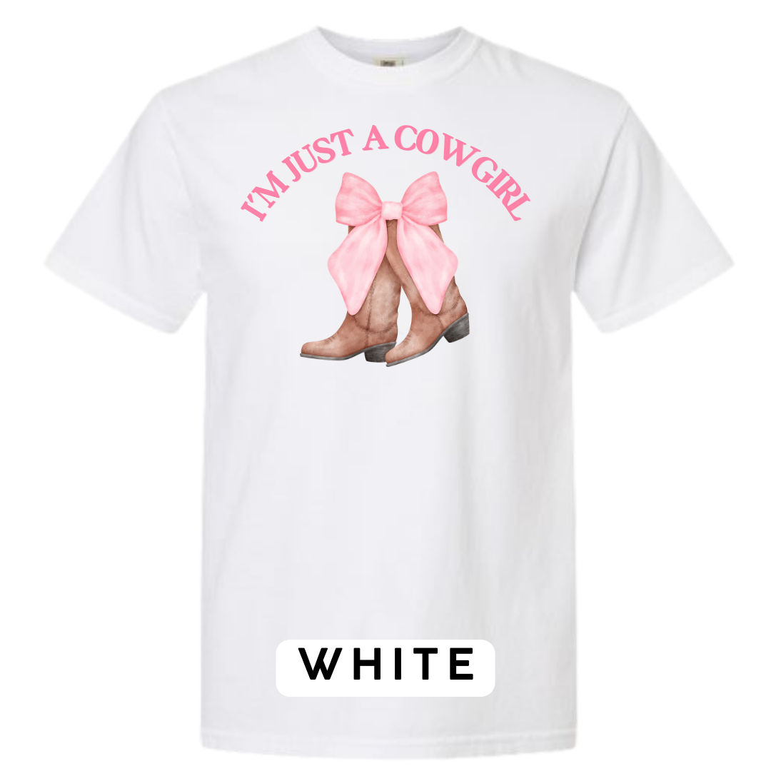 I’m Just a Cowgirl Graphic T-Shirt