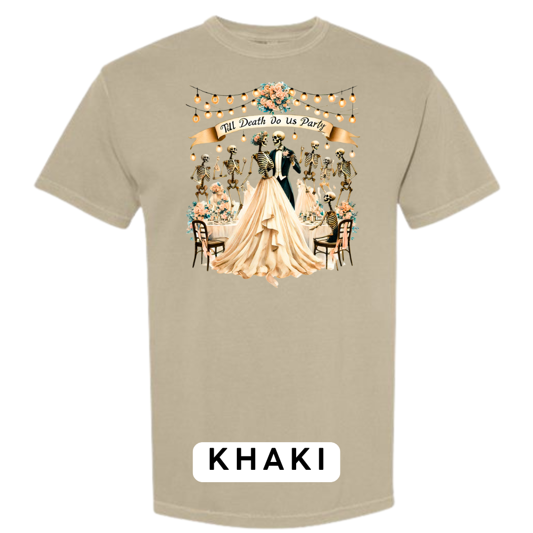 Till Death Do Us Party Graphic T-Shirt