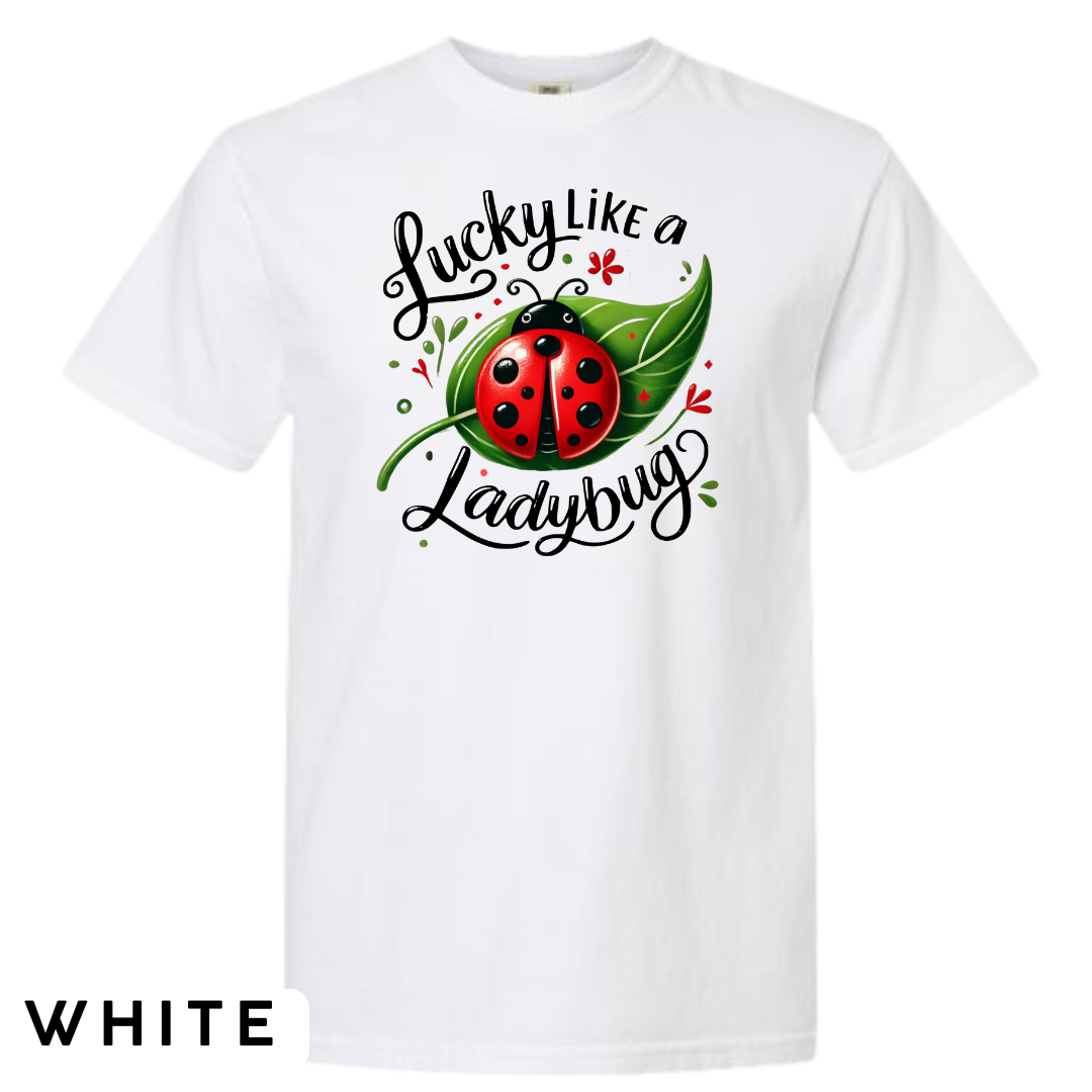 Lucky Like a Ladybug Graphic T-Shirt