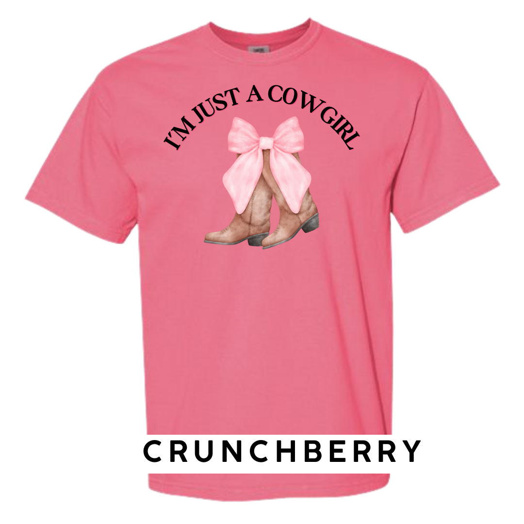 I’m Just a Cowgirl Graphic T-Shirt