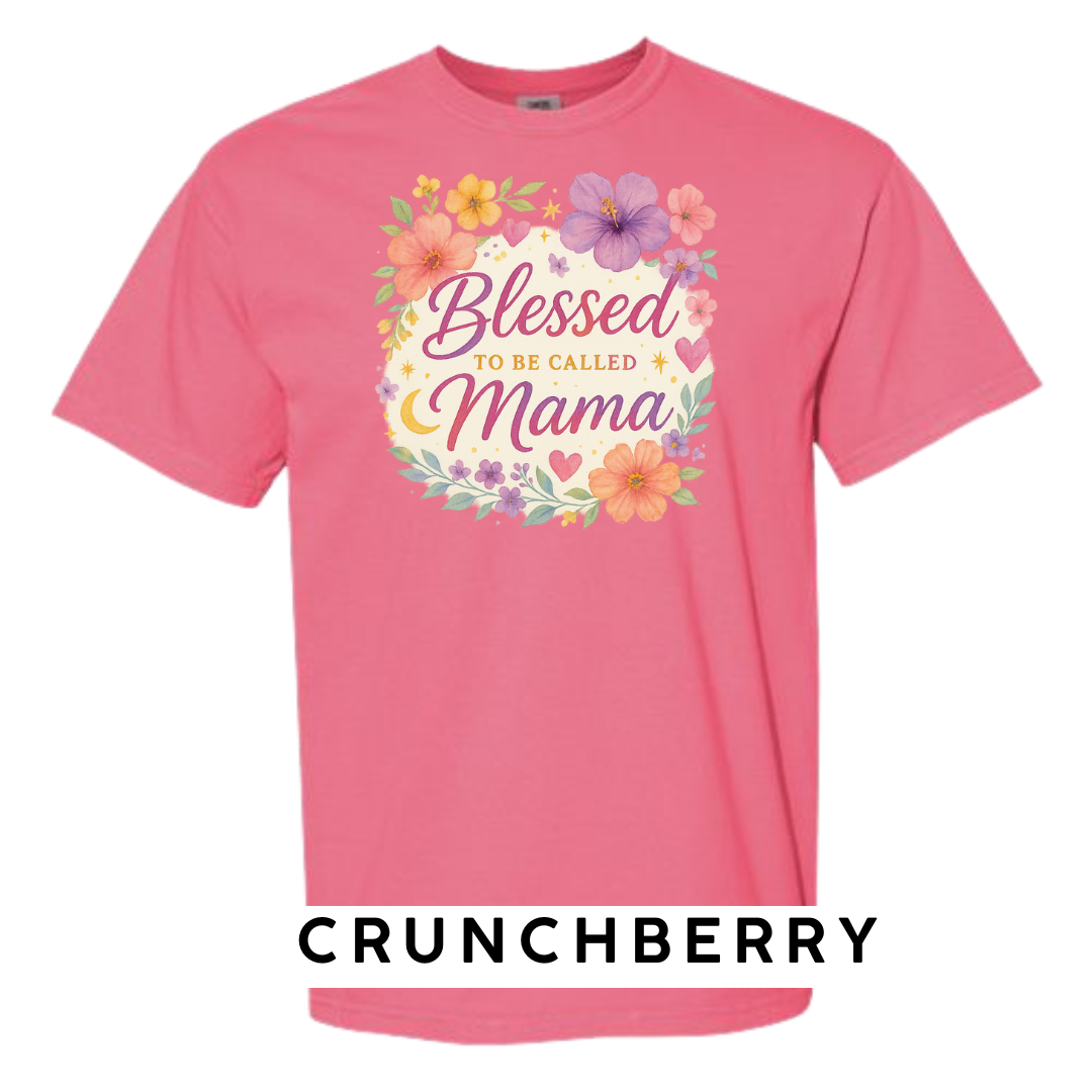 Blessed to Be Called Mama Graphic T-Shirt