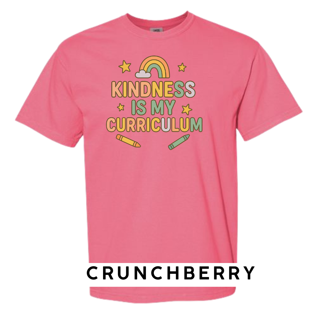 Kindness Is My Curriculum Graphic T-Shirt