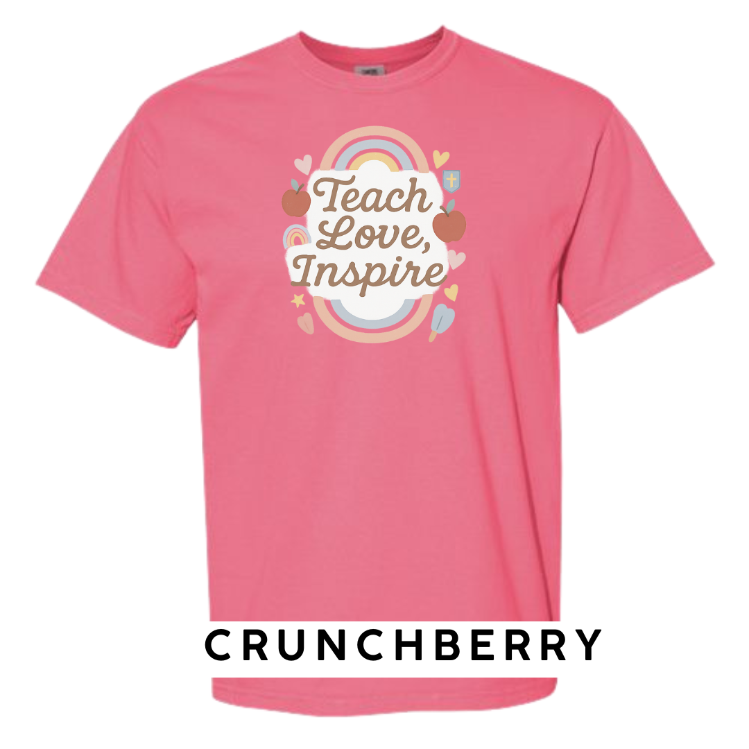 Teach Love Inspire Graphic T-Shirt