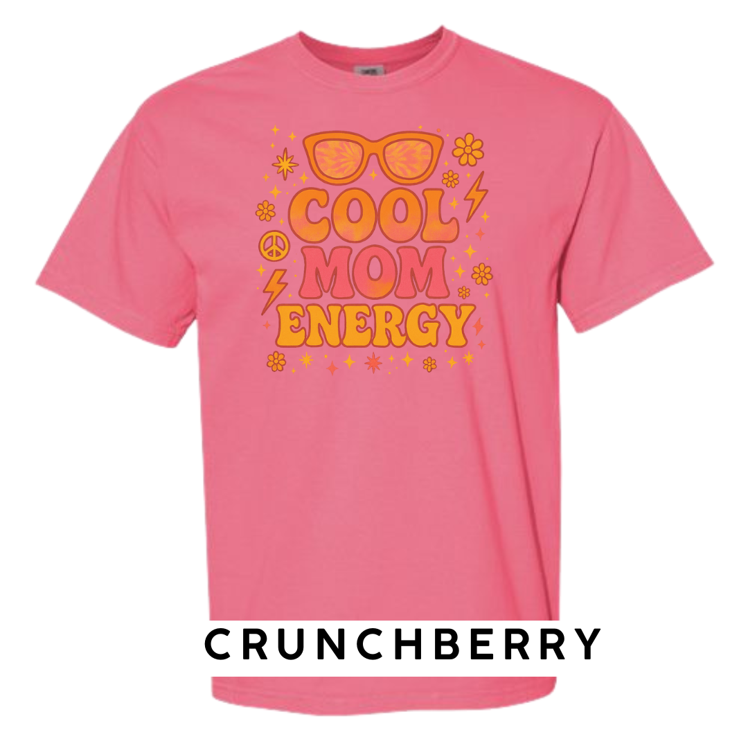 Cool Mom Energy Graphic T-Shirt