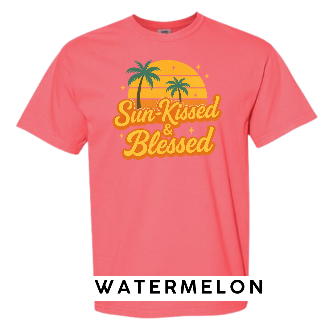 Sun-Kissed & Blessed Tee Graphic T-Shirt