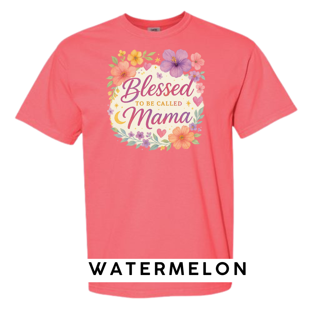 Blessed to Be Called Mama Graphic T-Shirt