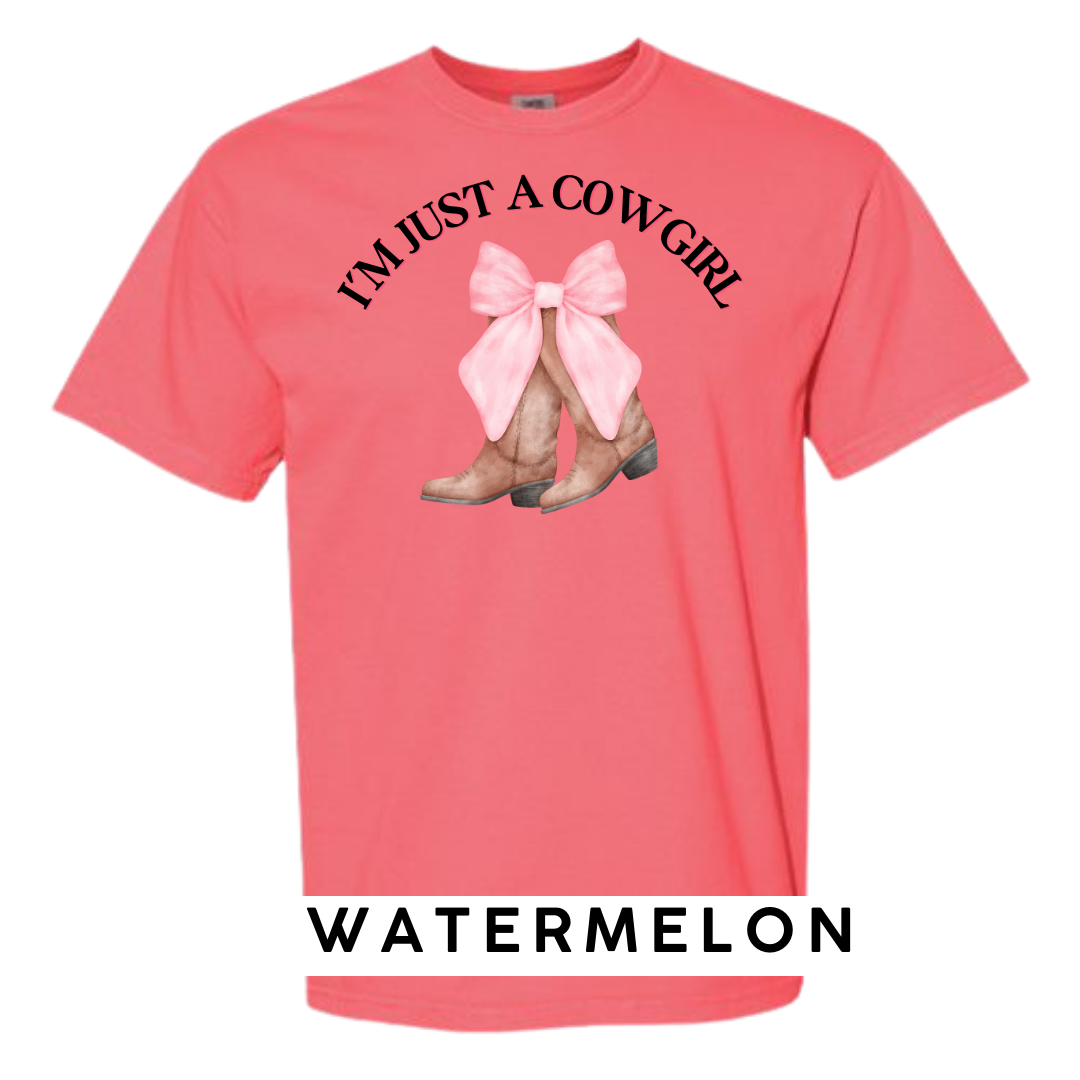 I’m Just a Cowgirl Graphic T-Shirt