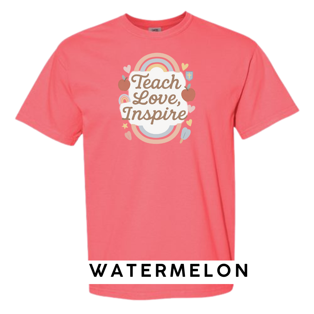 Teach Love Inspire Graphic T-Shirt