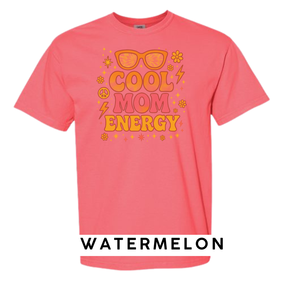 Cool Mom Energy Graphic T-Shirt