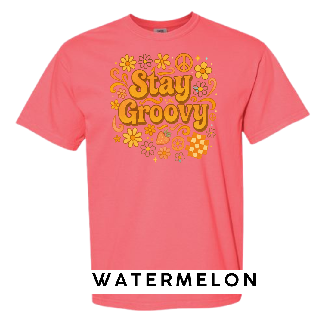 Stay Groovy Graphic T-Shirt