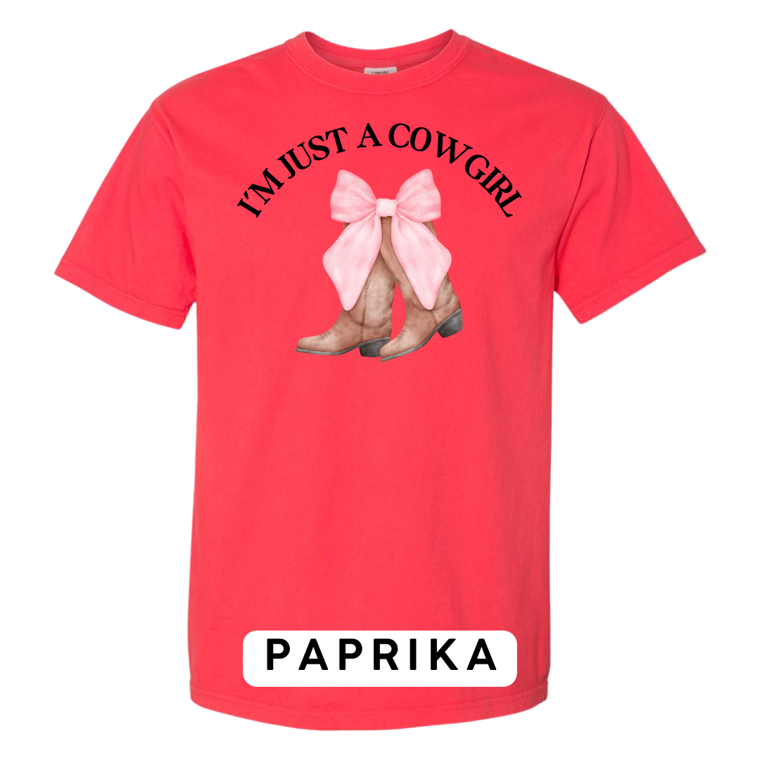 I’m Just a Cowgirl Graphic T-Shirt