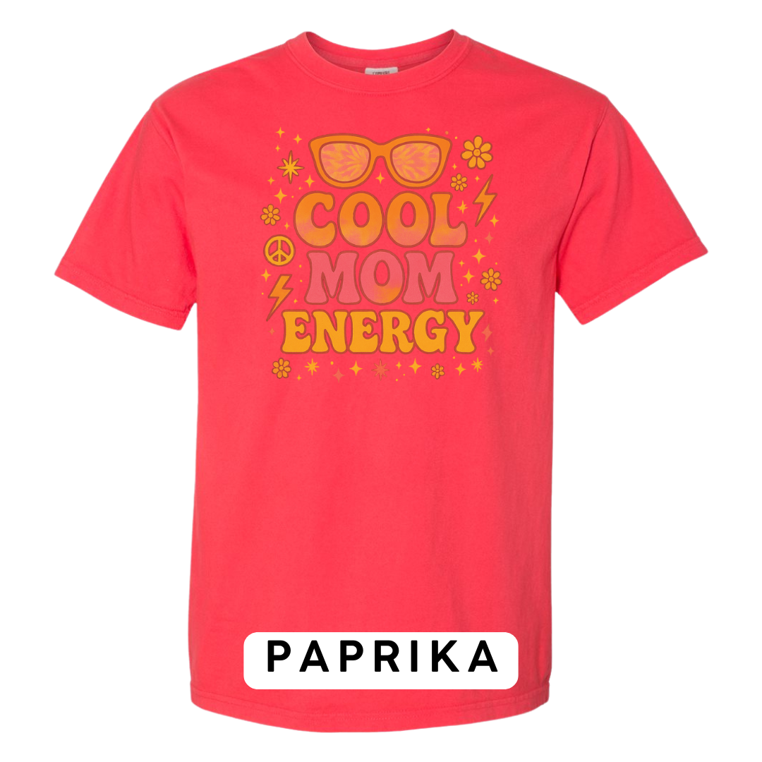 Cool Mom Energy Graphic T-Shirt
