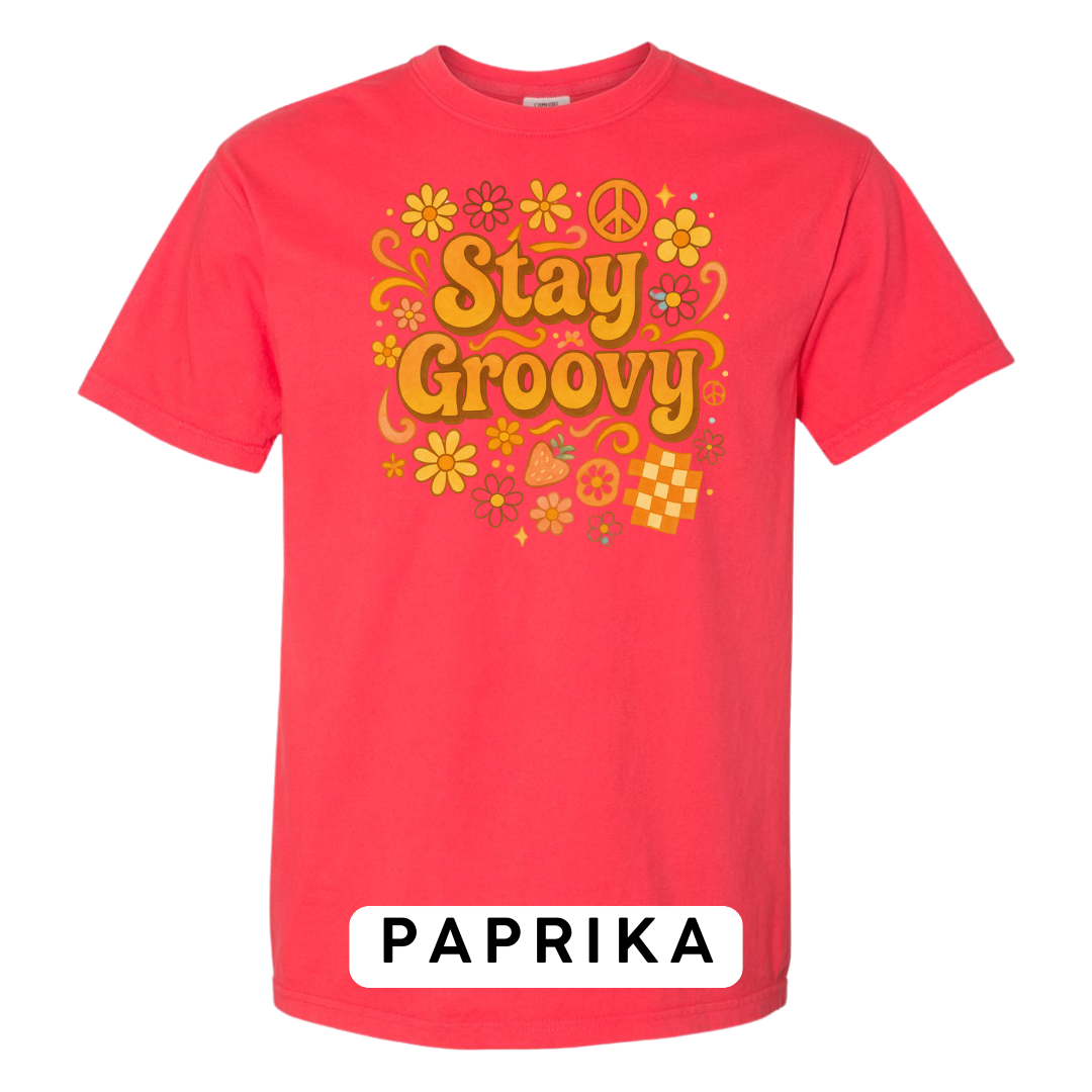 Stay Groovy Graphic T-Shirt