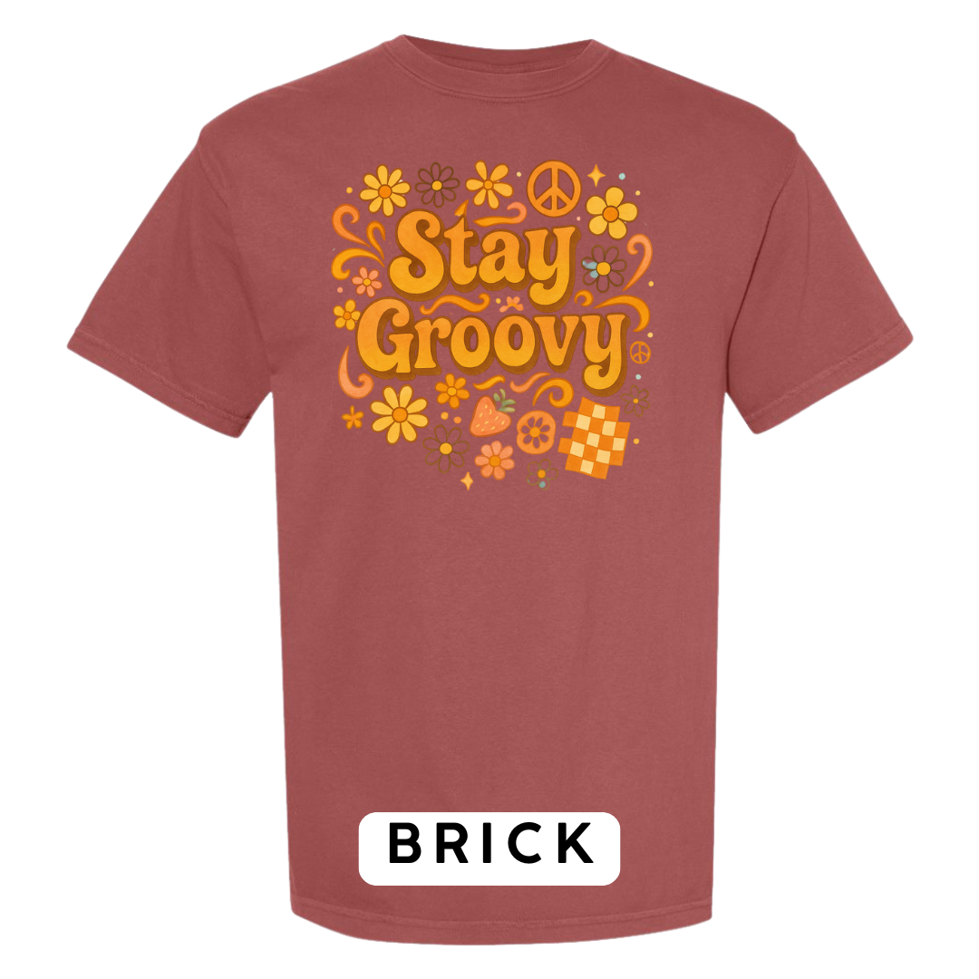 Stay Groovy Graphic T-Shirt