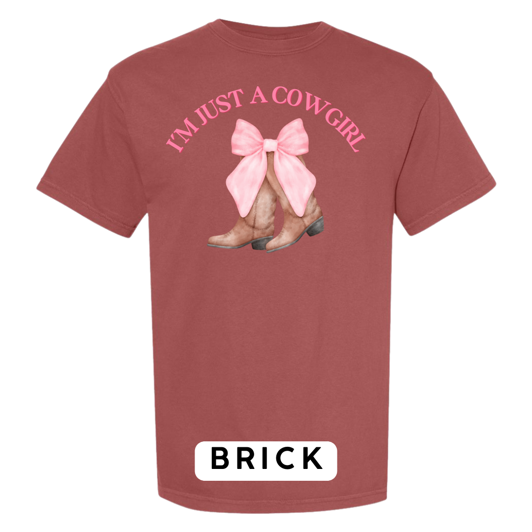 I’m Just a Cowgirl Graphic T-Shirt