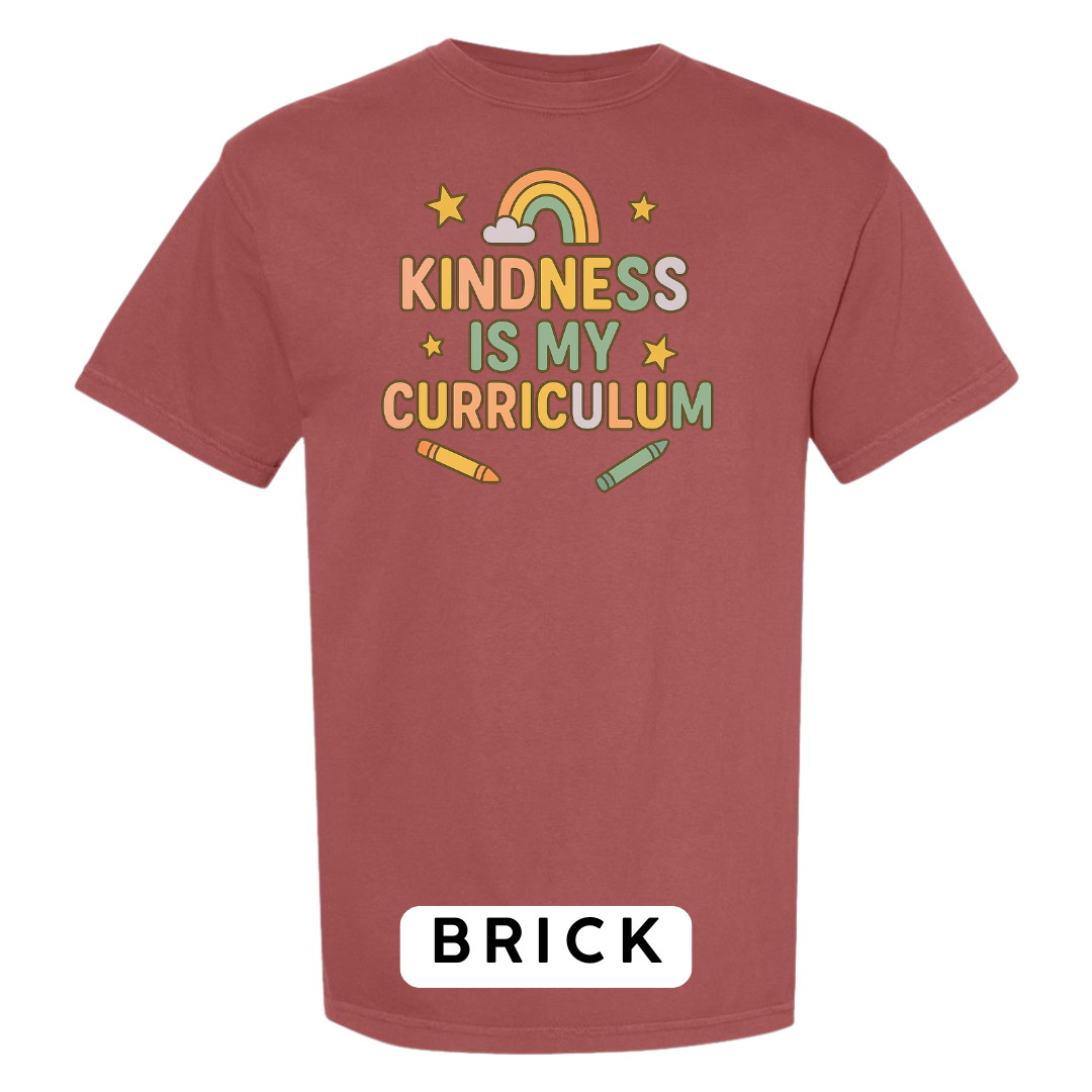 Kindness Is My Curriculum Graphic T-Shirt