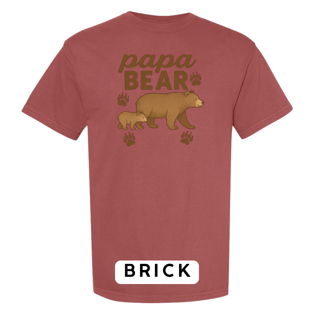 Papa Bear Graphic T-Shirt