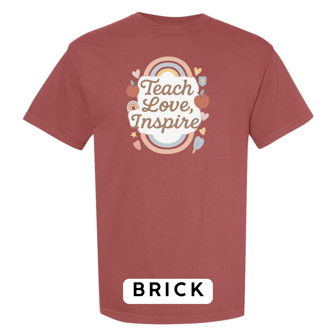 Teach Love Inspire Graphic T-Shirt