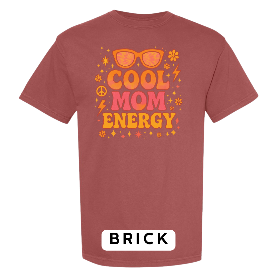 Cool Mom Energy Graphic T-Shirt