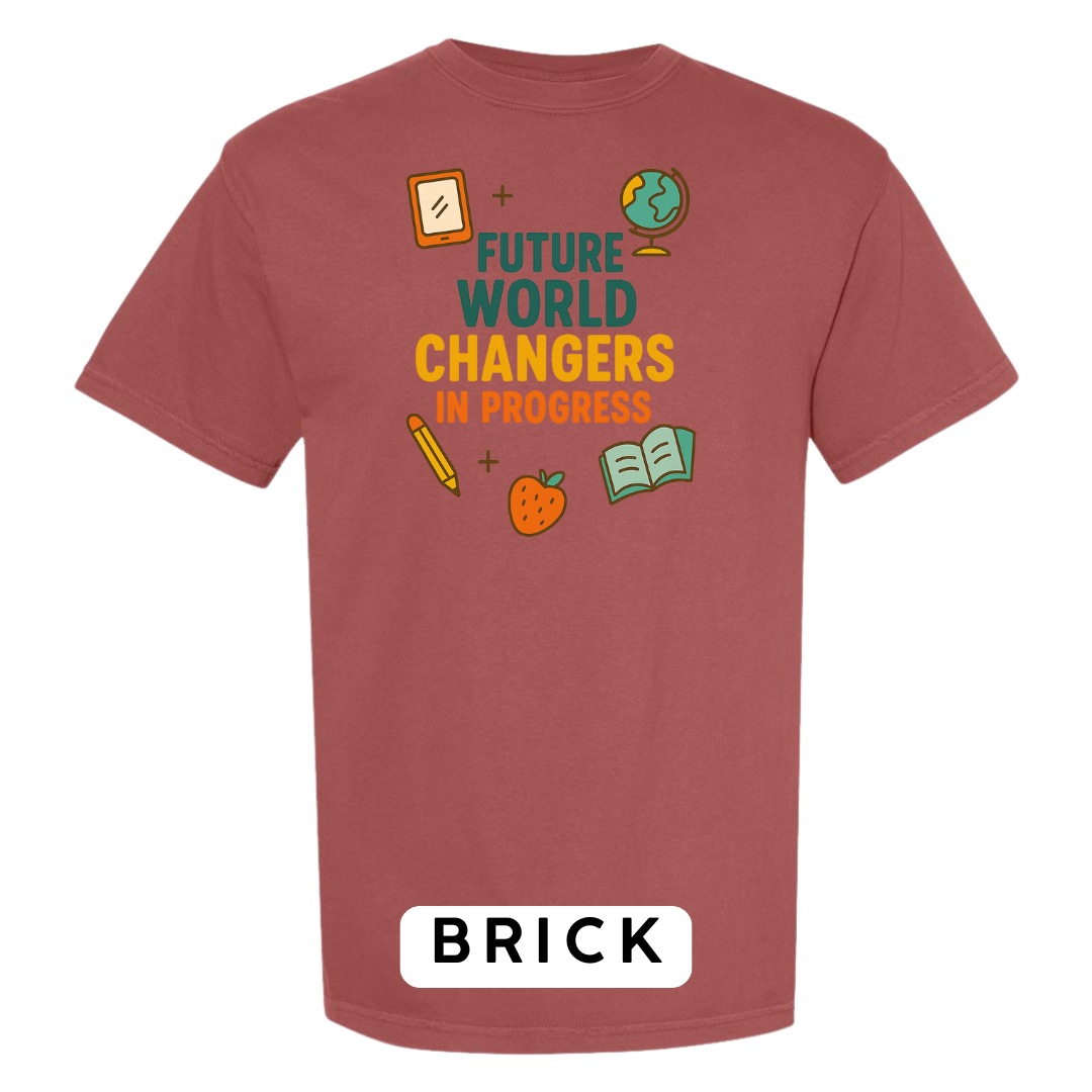 Future World Changers in Progress Graphic T-Shirt