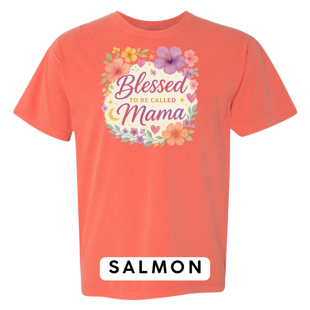 Blessed to Be Called Mama Graphic T-Shirt