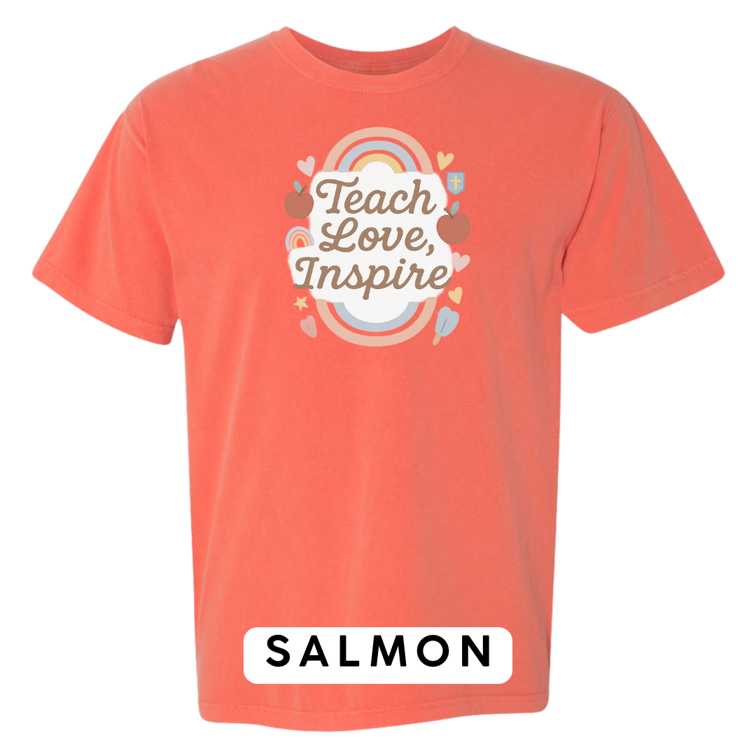 Teach Love Inspire Graphic T-Shirt