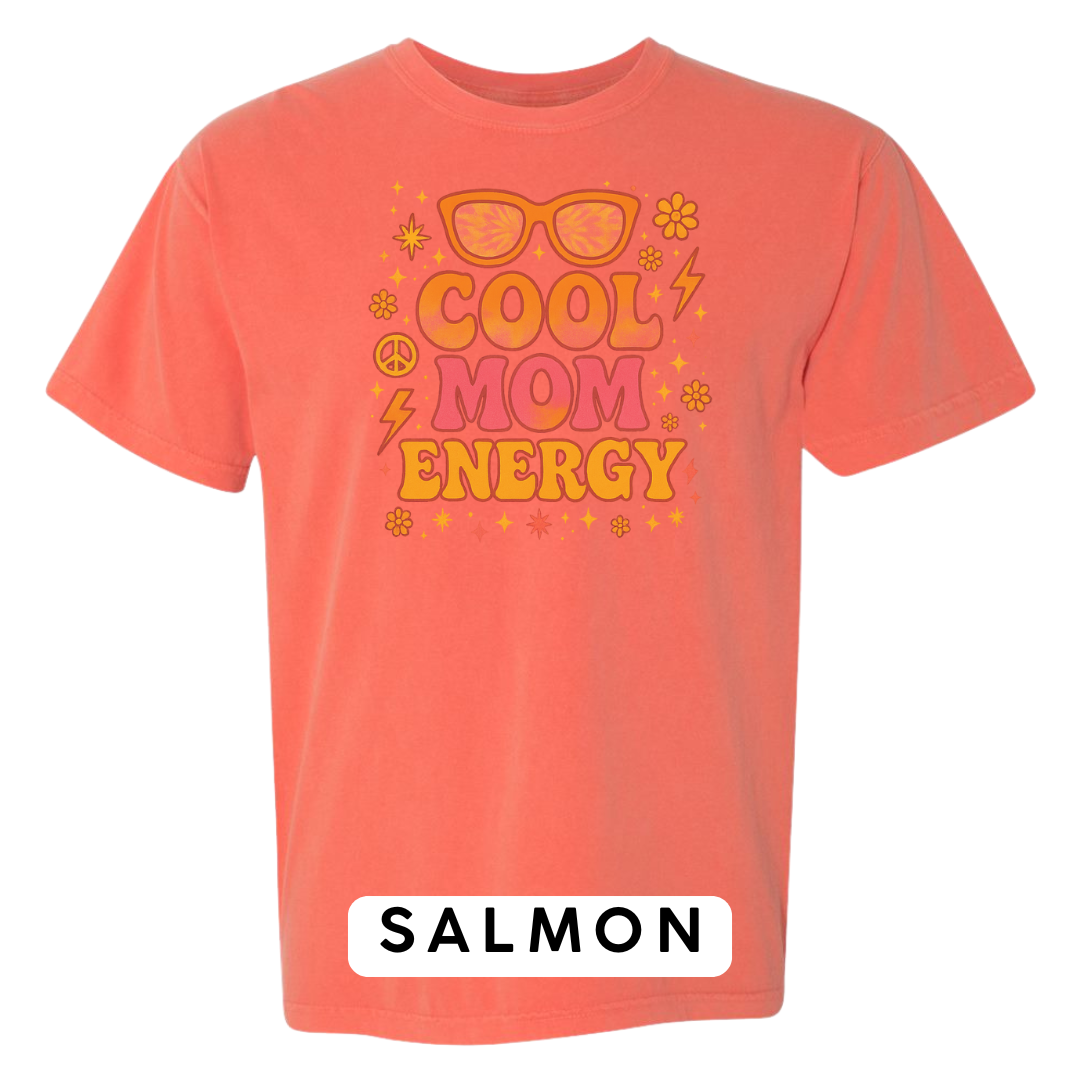 Cool Mom Energy Graphic T-Shirt