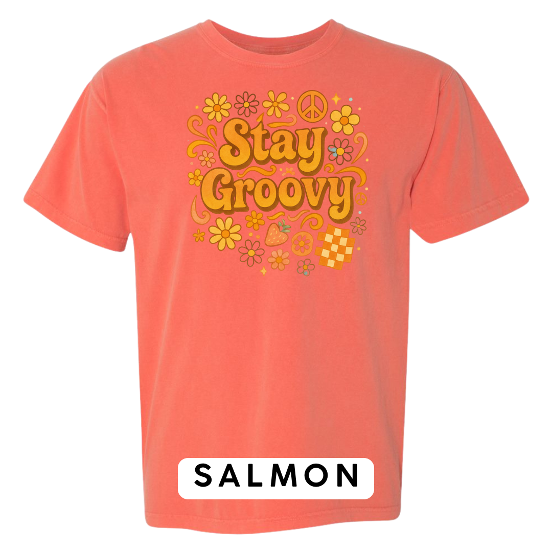 Stay Groovy Graphic T-Shirt