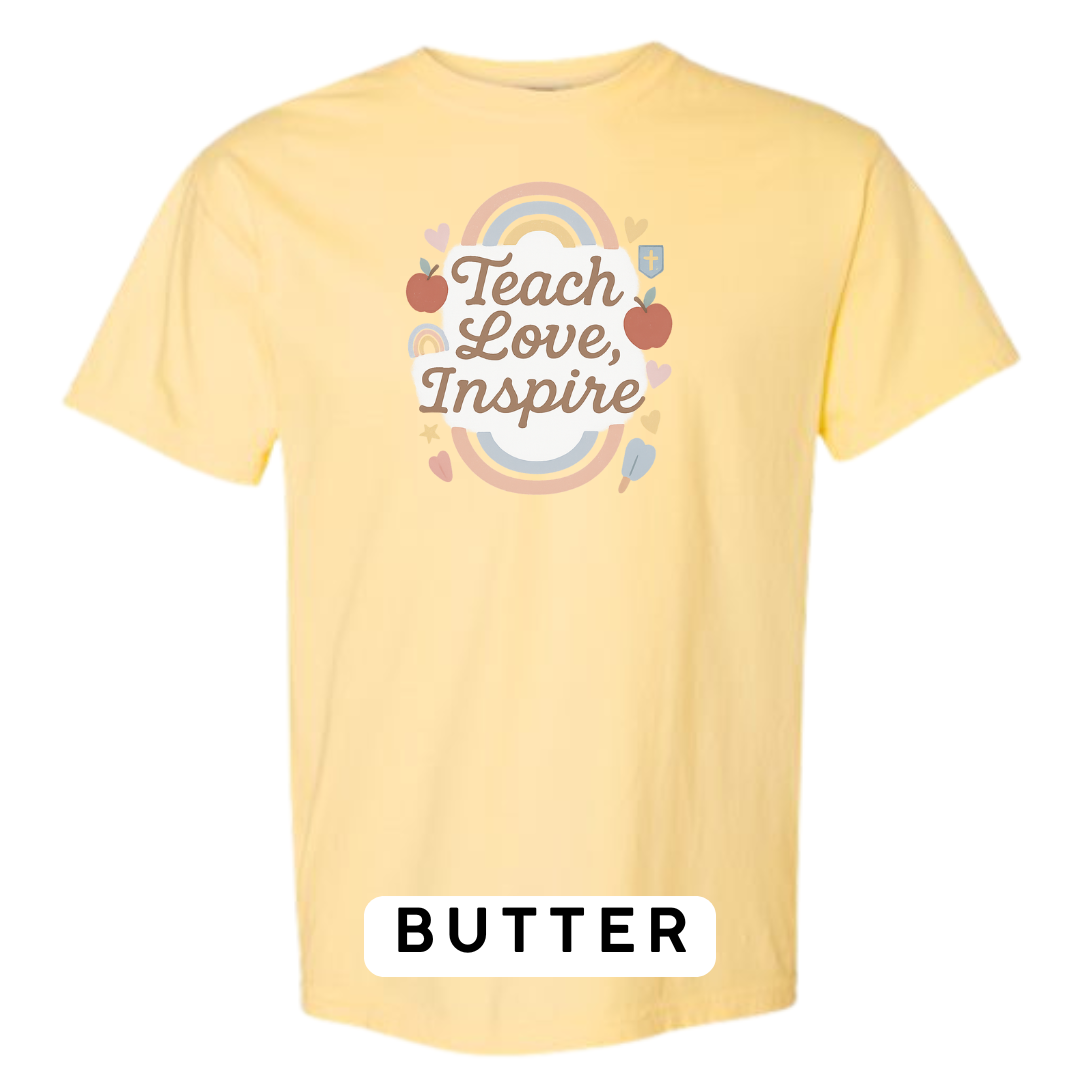 Teach Love Inspire Graphic T-Shirt