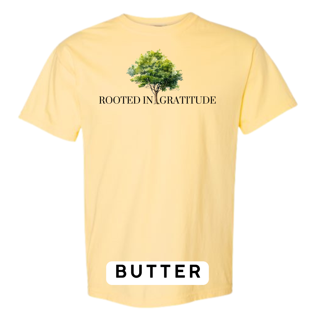 Rooted in Gratitude Graphic T-Shirt