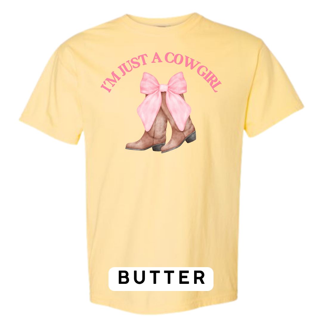 I’m Just a Cowgirl Graphic T-Shirt