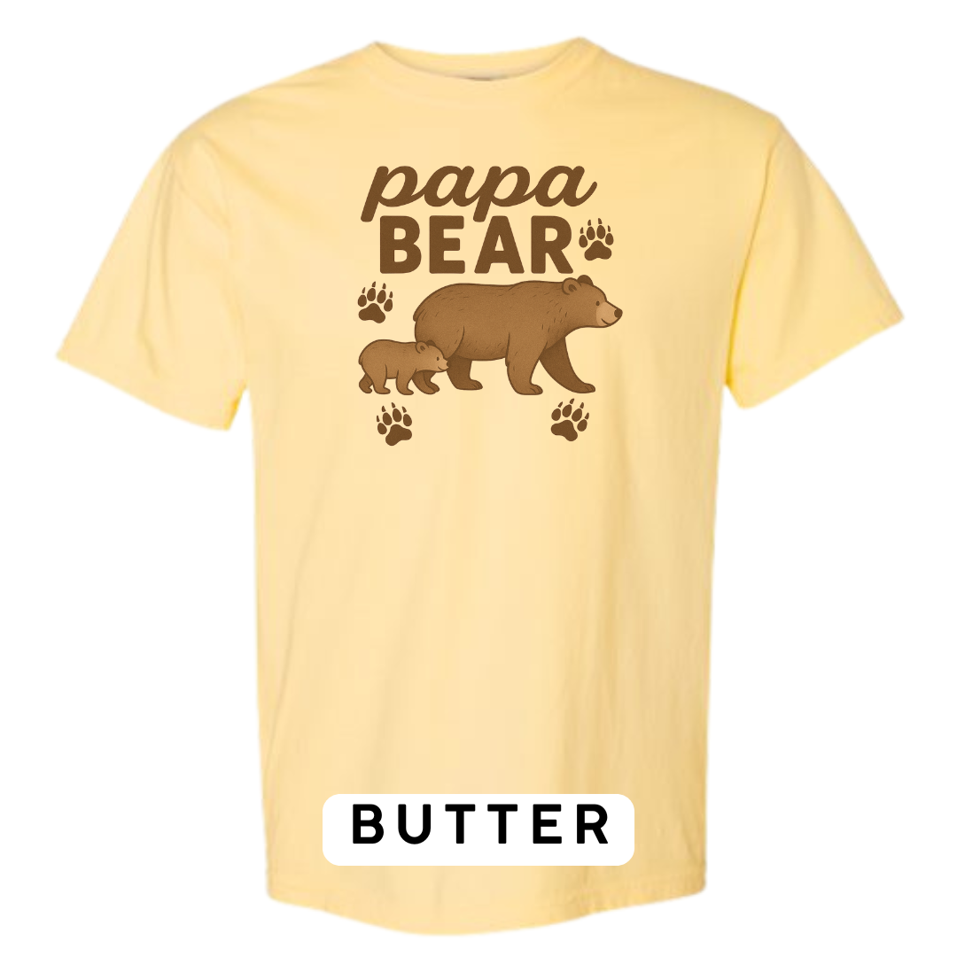Papa Bear Graphic T-Shirt
