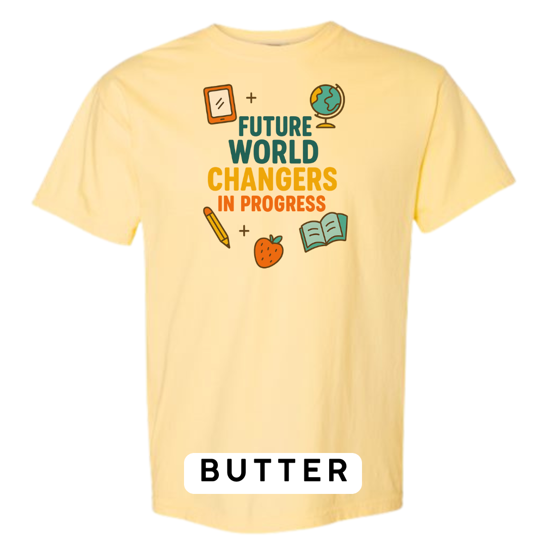 Future World Changers in Progress Graphic T-Shirt