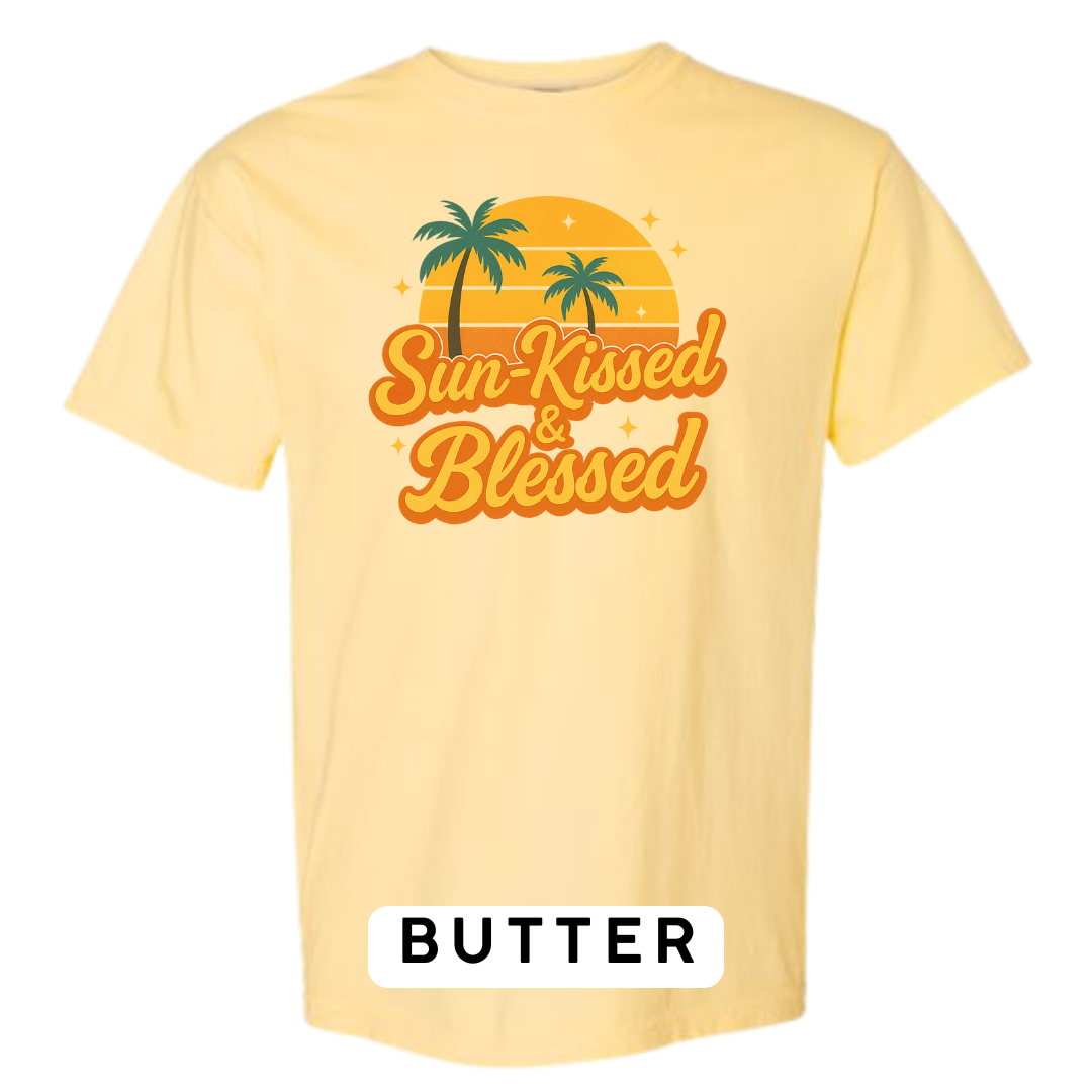 Sun-Kissed & Blessed Tee Graphic T-Shirt