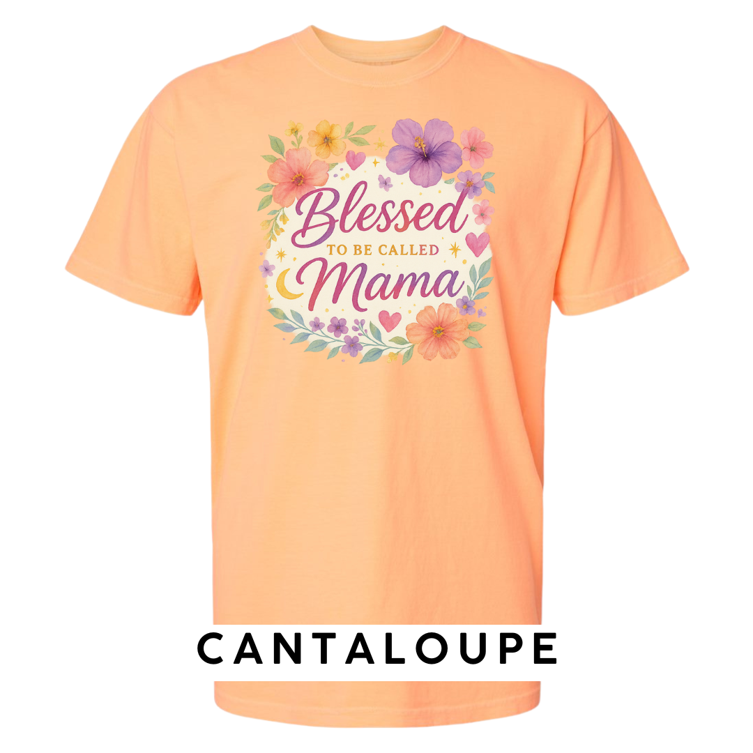 Blessed to Be Called Mama Graphic T-Shirt