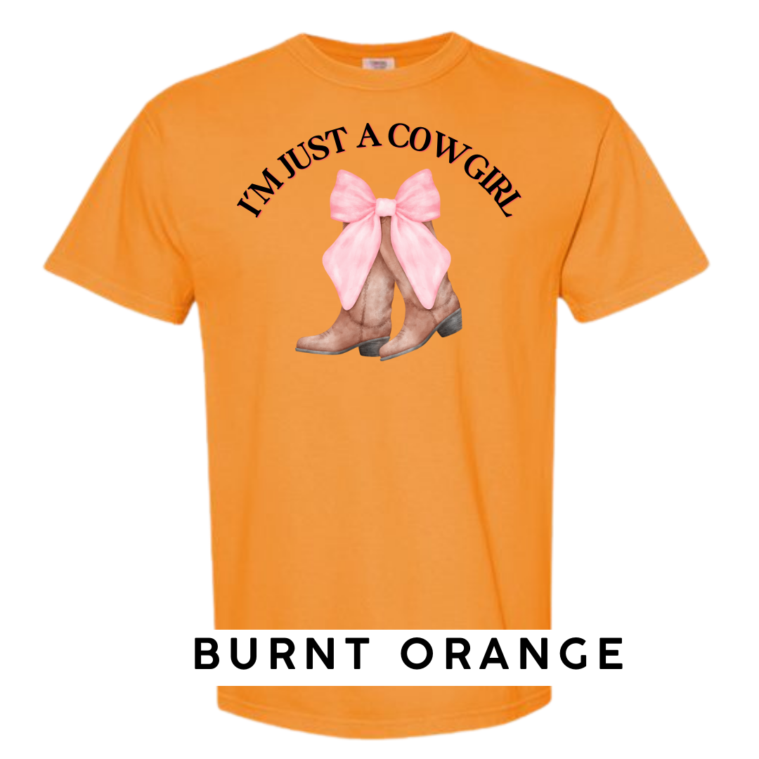 I’m Just a Cowgirl Graphic T-Shirt