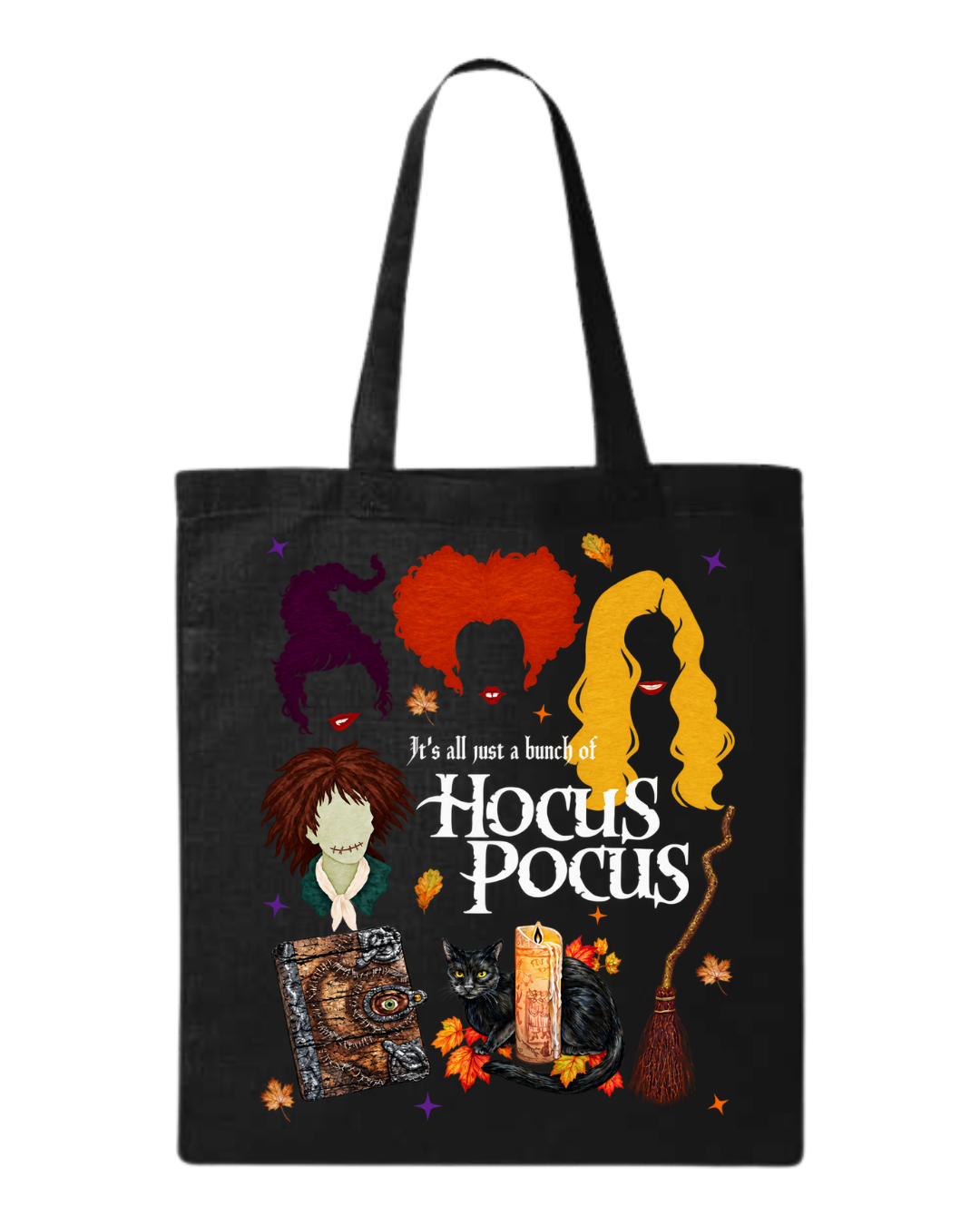 Hocus Pocus–Inspired Totes