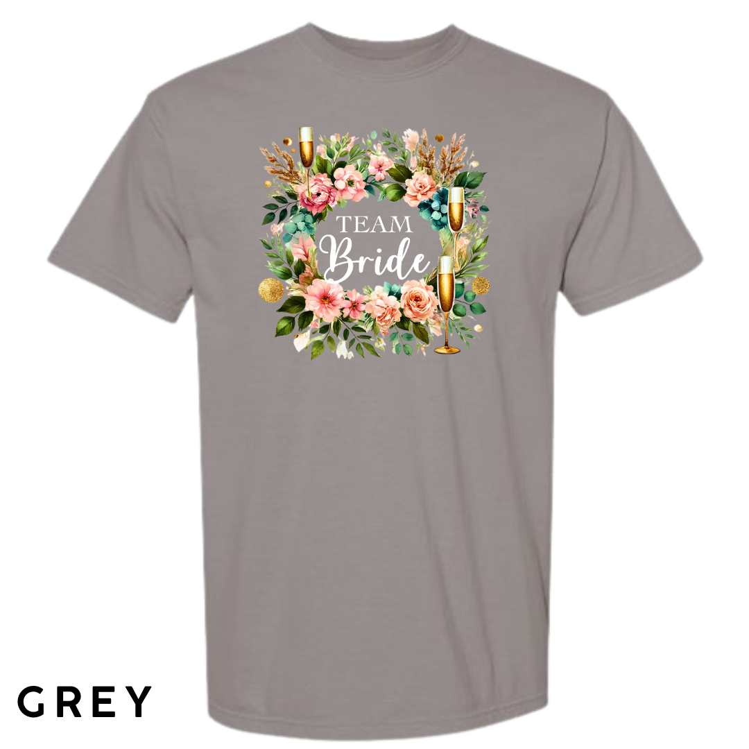 Team Bride Wedding Party T-Shirt