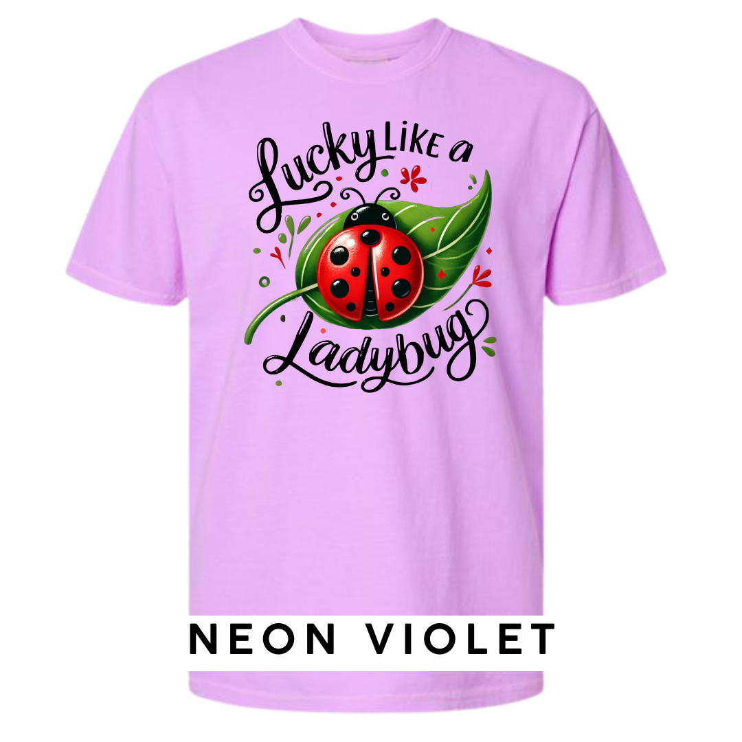 Lucky Like a Ladybug Graphic T-Shirt