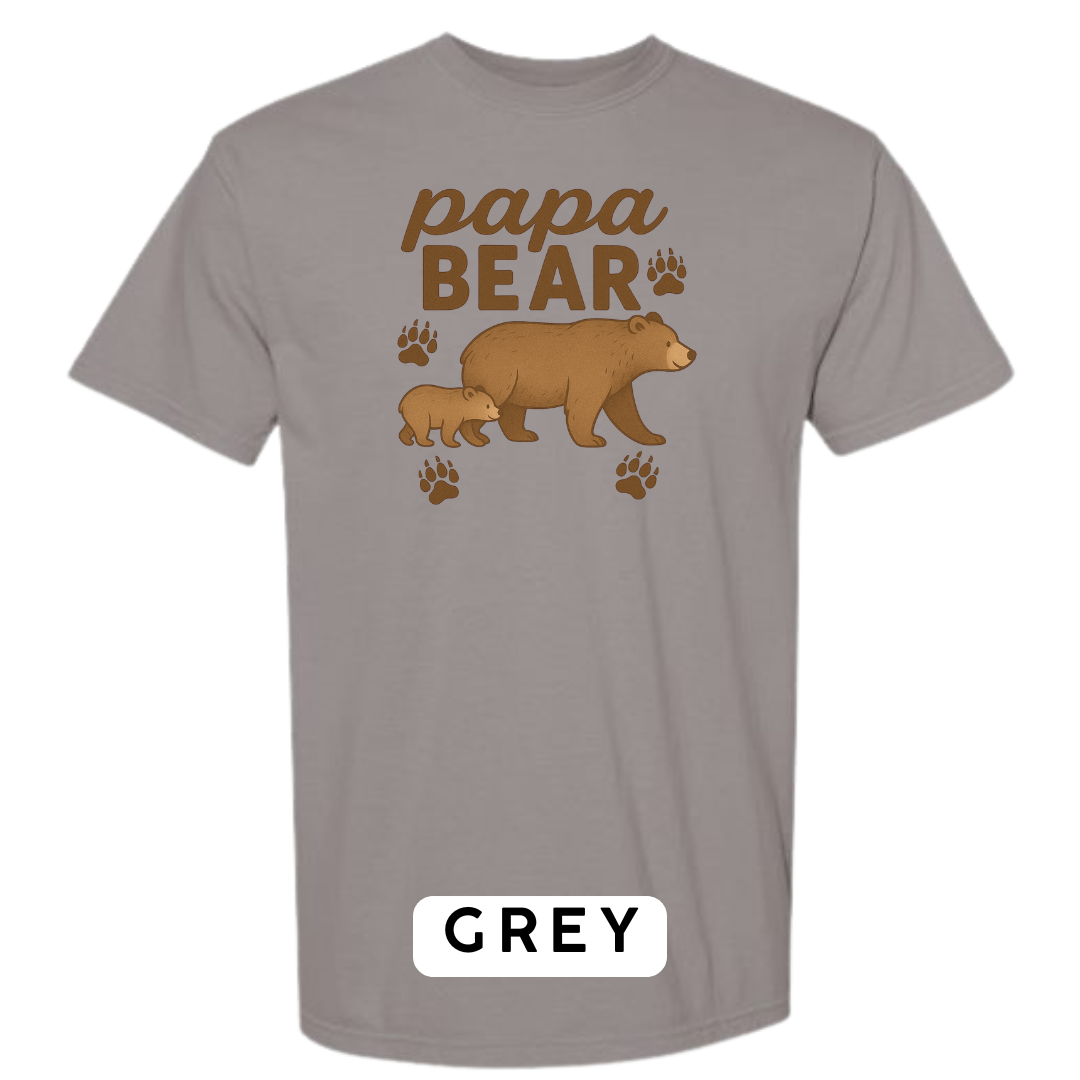 Papa Bear Graphic T-Shirt
