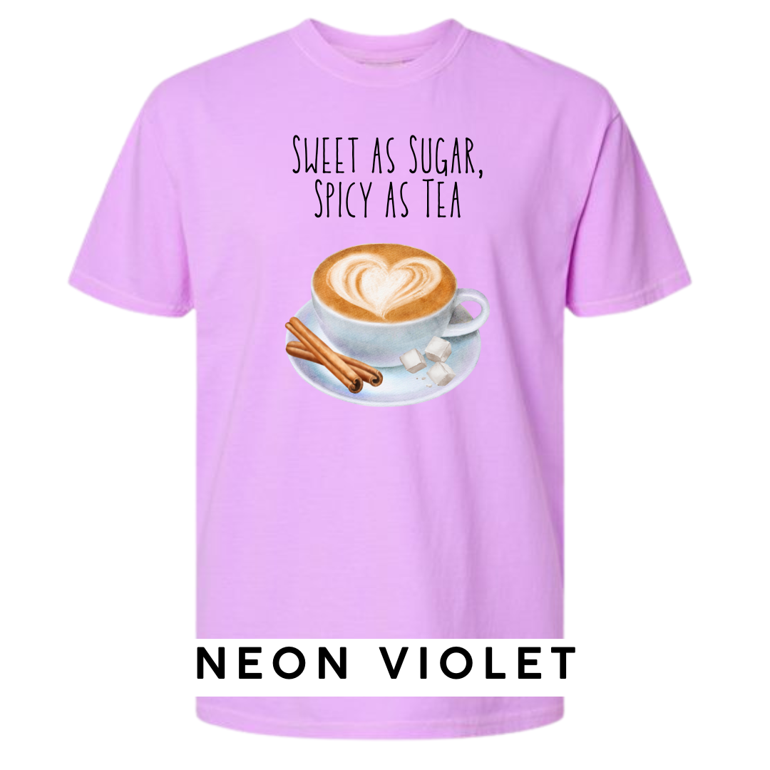 Sweet as Sugar, Spicy as Tea Graphic T-Shirt