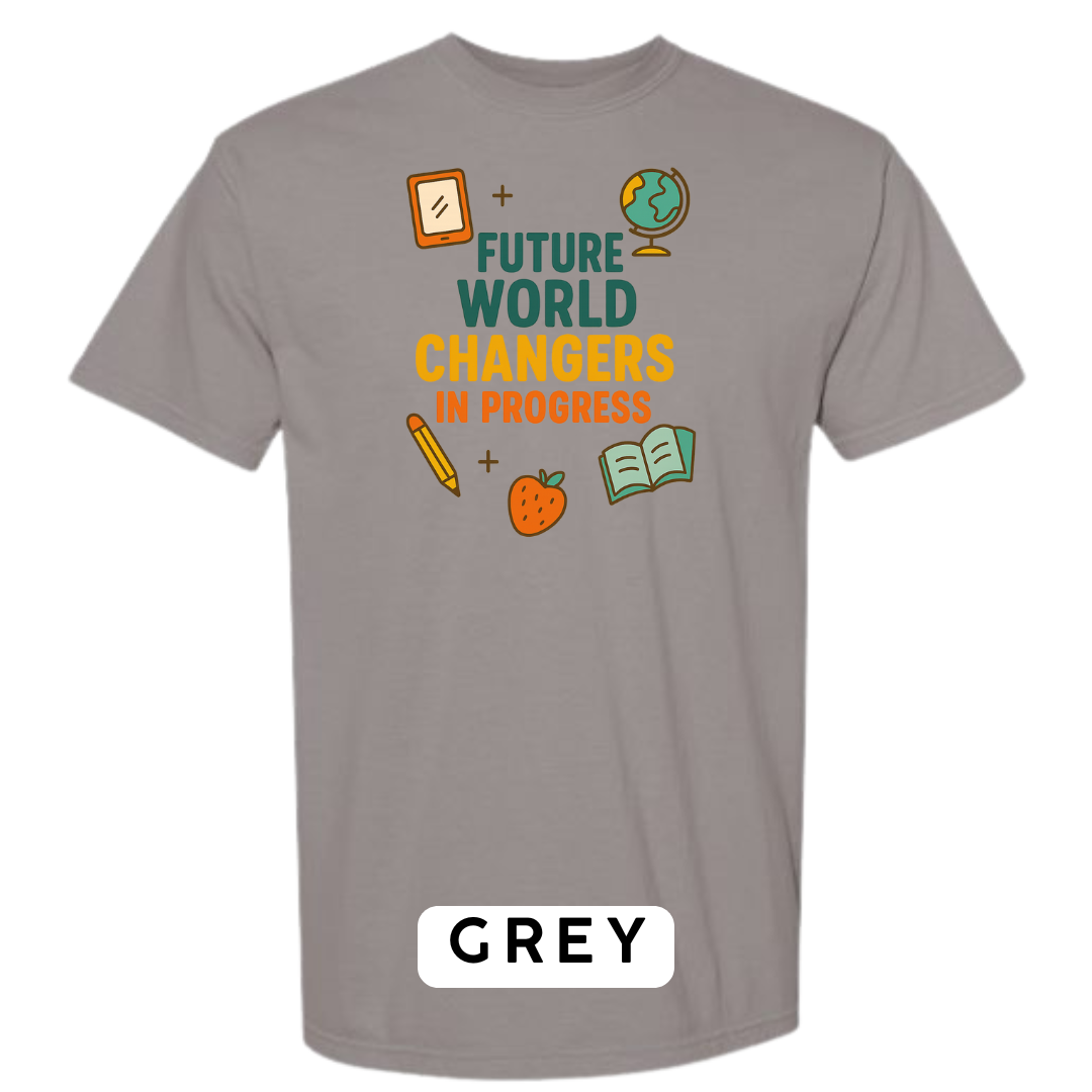 Future World Changers in Progress Graphic T-Shirt